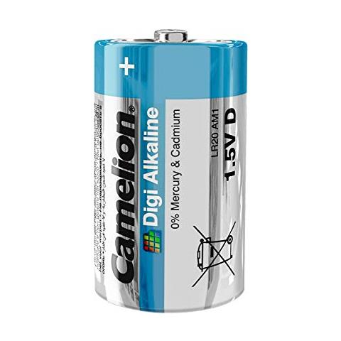 Batteria Digi Alkaline Mono D Lr20 (2 Pz.) - Foto 2