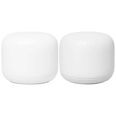 Nest Wifi - Wlan-system (router, Extender) - Bis Zu 210 Qm - Netz - Gige - 802.11a / b / g / n / ac - Dual-band - Foto 1