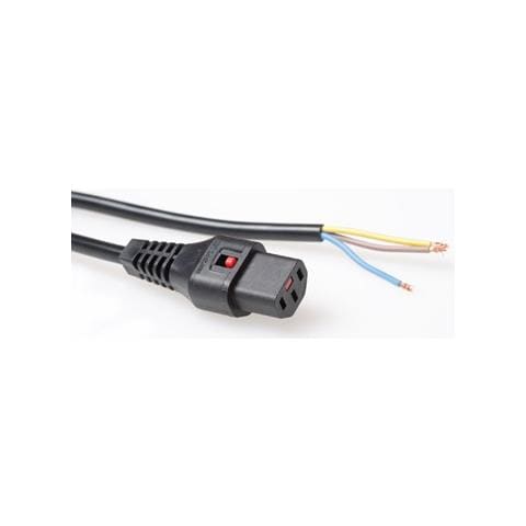 4.0m C13 female - Open end, C13 coupler, Femmina, 4m, 230V, 10A - Foto 1