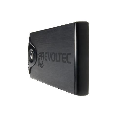 Revoltec File Protector, 3.5" SATA-HDD to USB 2.0, black, SATA, USB 2.0, Nero, Alluminio, Windows 98 / ME / 2000 / XP / Vista, 480 Mbps - Foto 2