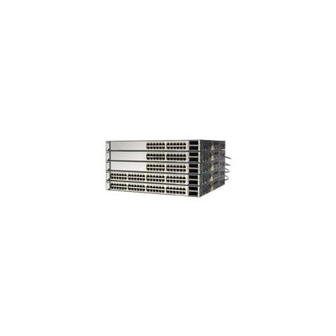 Switch Layer 3 Cisco Catalyst 3750E-24TD-E 24 Porte - 24 x RJ-45 - Porta Stack - 2 x Slot espansione - 10/100/1000Base-T - Desktop, Parato montabile - Foto 2