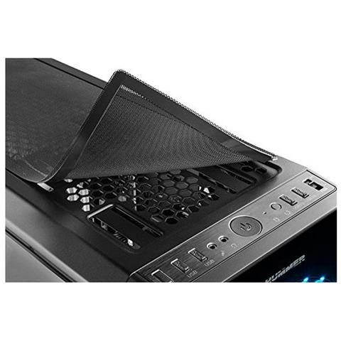 Case Hummer TGX Tower ATX / EATX / ITX / Mini-ATX 2 Porte USB 3.0 Colore Nero (Finestrato) - Foto 4
