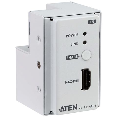 Trasmettitore HDMI HDBaseT-Lite con placca a parete EU / PoH - Foto 2