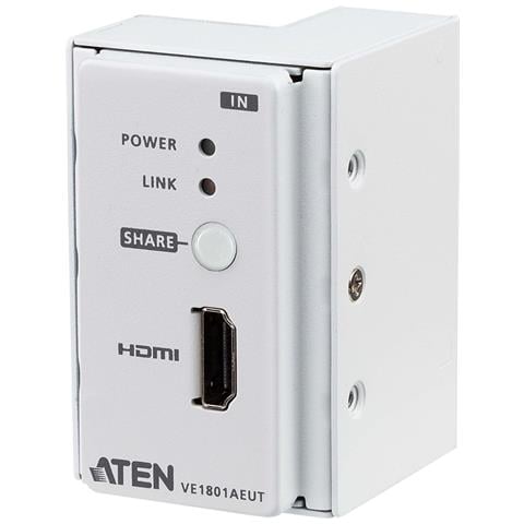 Trasmettitore HDMI HDBaseT-Lite con placca a parete EU / PoH - Foto 1