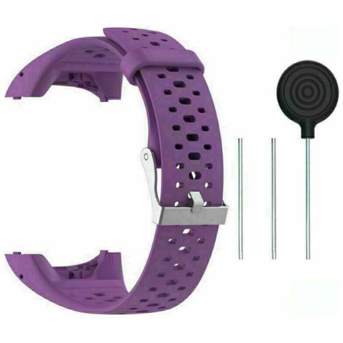 Bracciale Orologio Per Polar M400 / M430 Silicone Viola - Foto 10