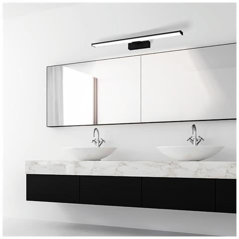 Applique Moderna Pandella 1 Grande Led Alluminio Nero - Foto 2