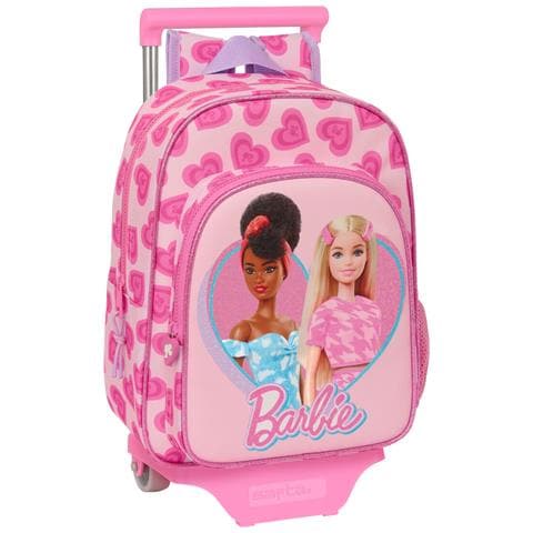 Trolley Per La Scuola Barbie Love Rosa 26 X 34 X 11 Cm - Foto 1