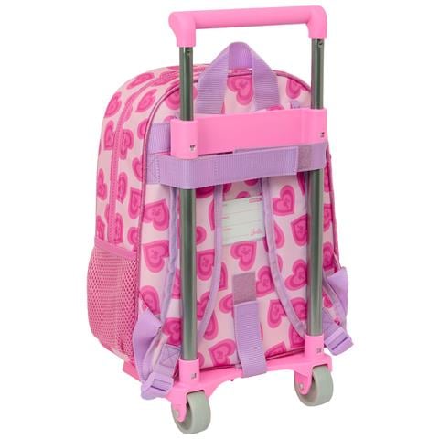 Trolley Per La Scuola Barbie Love Rosa 26 X 34 X 11 Cm - Foto 3