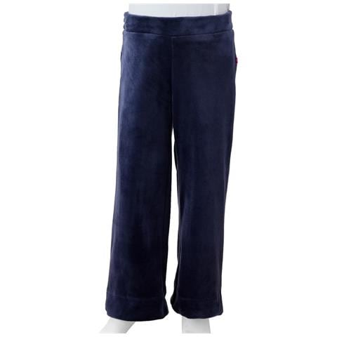 Pantaloni Da Bambino In Velluto Blu Scuro 128 - Foto 8