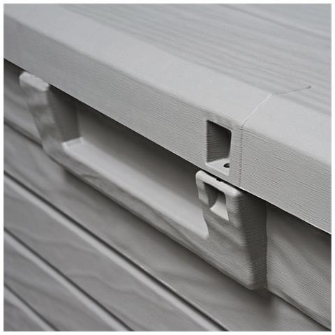 Baule 147x72x60 Cassapanca Multiuso In Resina 550 Lt Florida - Foto 2