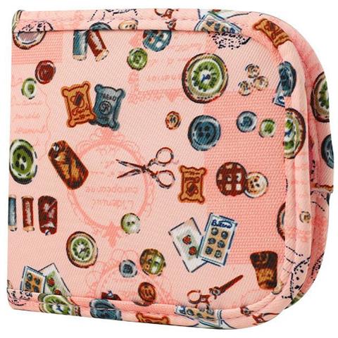 Set Di Aghi Per Cucire, Kit Da Cucito Con Custodia, Forbici, Set Di Stoffa Oxford Multicolor - Foto 2