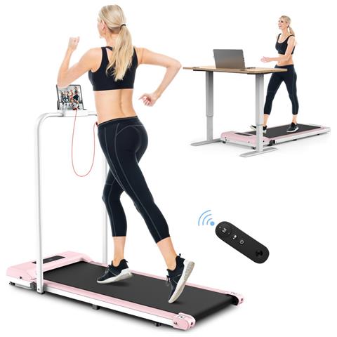 Tapis Roulant Pieghevole Con Inclinazione 6% - 3.0 CV, Bluetooth, App, Velocità 1-6 Km/h Per Casa E Ufficio - Foto 12