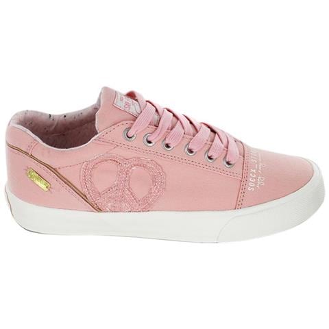 Scarpe Da Ginnastica German Da Donna In Tessuto Rosa Leggero 36 - Foto 3