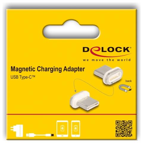 66588 adattatore per inversione del genere dei cavi magnet USB C Oro, Bianco - Foto 2