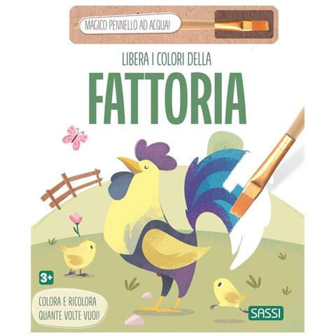 Libera I Colori Della Fattoria. Con Magico Pennello Ad Acqua - Foto 1