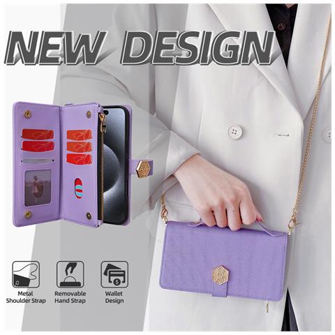 Custodia Per Telefono Xiaomi Redmi Note Con Catena   Modello 7 - Foto 2