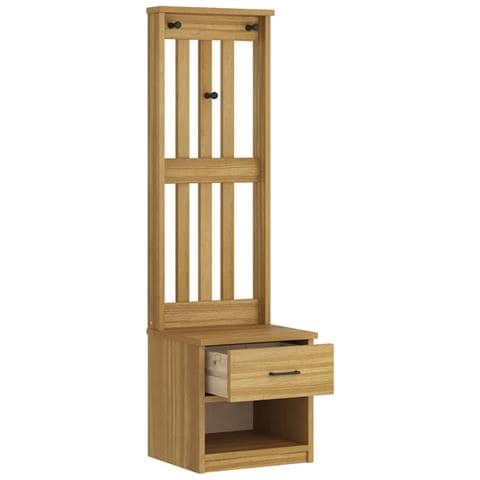 Albero Da Ingresso Sandens 45x40x159,5 Cm In Legno Di Pino - Foto 10