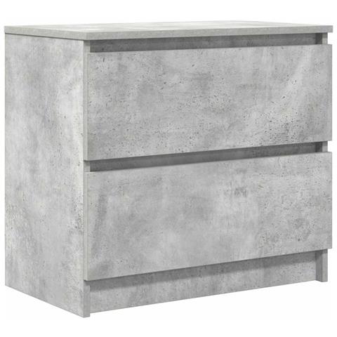 Mobile Porta Tv Grigio Cemento 60x35x54 Cm In Legno Multistrato - Foto 2