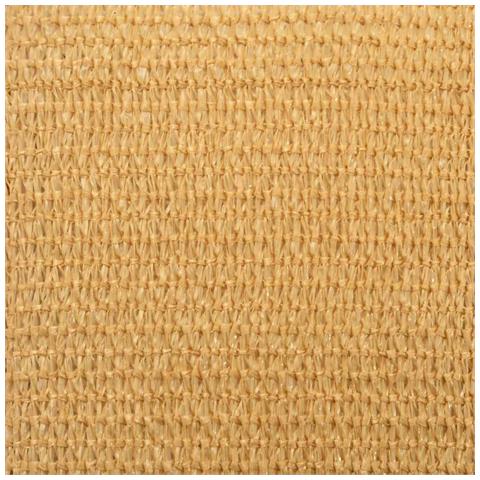 Vela Parasole 160 g/m² Triangolare Sabbia 3,6x3,6x3,6 m in HDPE - Foto 9