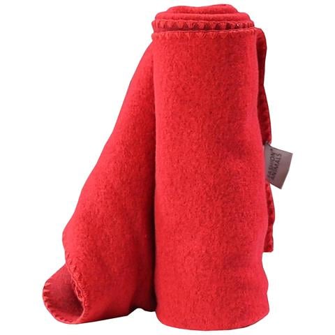 Plaid Per Cani E Gatti - 100% Lana - Coperta Morbida E Lavabile 150x100 Cm - Elegante E Resistente - Made In Italy (bordò) - Foto 1