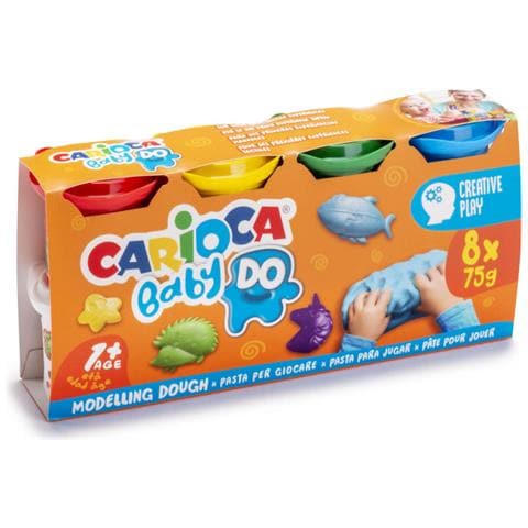 43180 composto per ceramica e modellazione Pasta modellabile 600 g Multicolore 8 pz - Foto 1