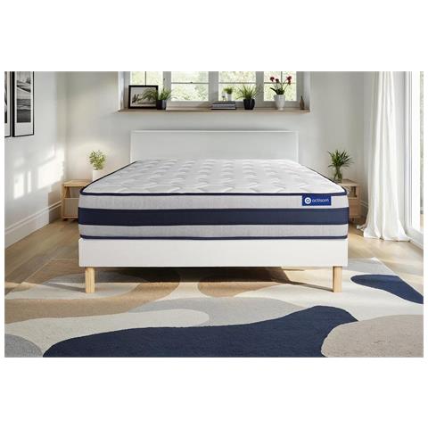 Kit Rete E Materasso Actiflex Ergo 120x190cm - Spessore : 24cm - Molle Insacchettate E Memory Foam - Rigido - Foto 1