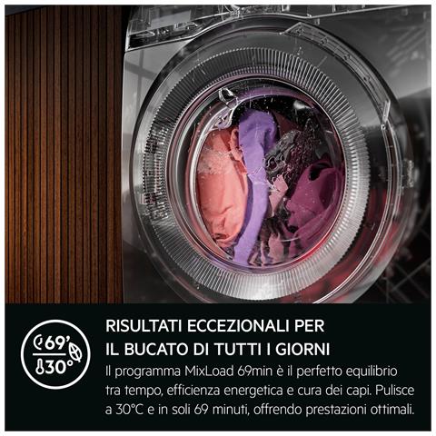 Series 6000 LAVATRICE CARICA FRONTALE 9 KG CLASSE A 1400 GIRI LR6FE94 MADE IN EUROPE - Foto 2