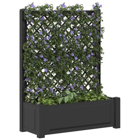 Vaso Grande con Direzione Antracite 99,5 x 43 x 133,5 cm PP - Foto 2