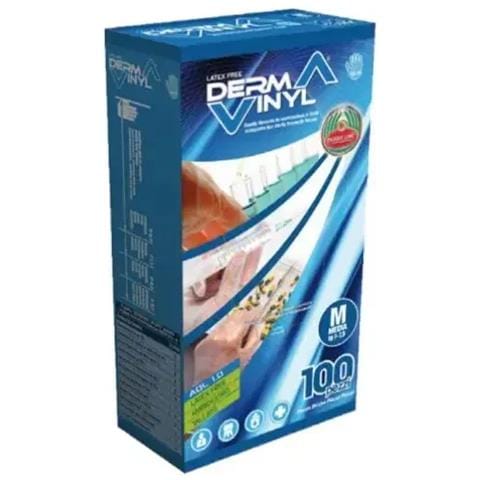 Guanto da Esaminazione Monouso Non Sterile in Vinile Senza Polvere Dermavinyl Powder Free Taglia Small Misura 6-6,5 100 Pezzi - Foto 1