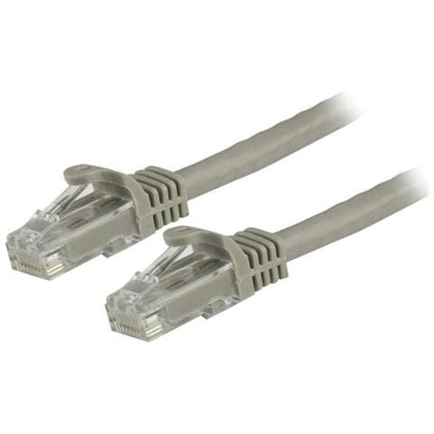 Cavo di rete CAT 6 - Cavo Patch Ethernet RJ45 UTP Grigio da 50 cm antigroviglio - Foto 1
