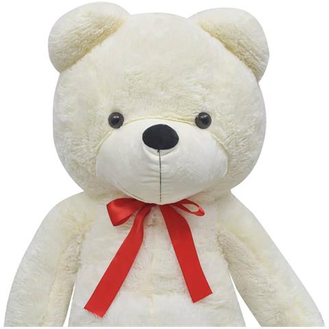 Orsacchiotto di Peluche XXL Bianco 85 cm - Foto 5