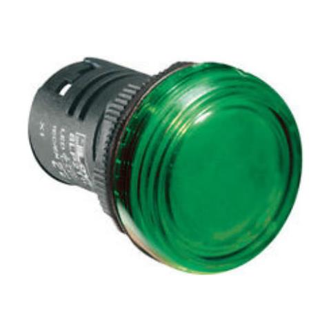 Indicatore Luminoso Monoblocco A Led Verde Led 24v Lpmlb3 - Foto 1