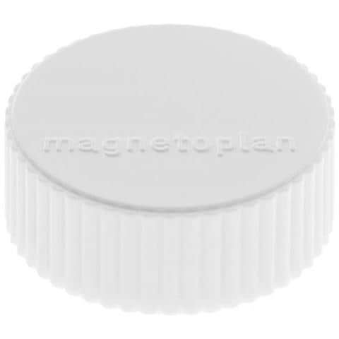 magneti Magnum, 34 mm, 10 pezzi, colore: bianco - Foto 1
