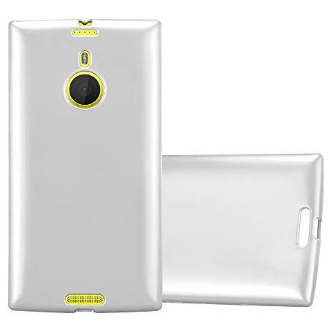 Custodia Compatibile Con Nokia Lumia 1520 In Argento Metallico - Coperchio Protettivo In Silicone Tpu Flessibile - Foto 1
