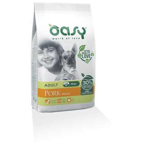 Oasy One Adult Mini Maiale Kg. 2,5 - Foto 1