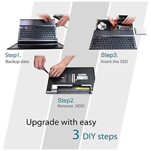 Sata Iii 7 Millimetri Silicon Power Ssd 512gb 3d Nand Slc A55 Cache Prestazioni Boost 25 Pollici (028) Internal Solid State Drive - Foto 2