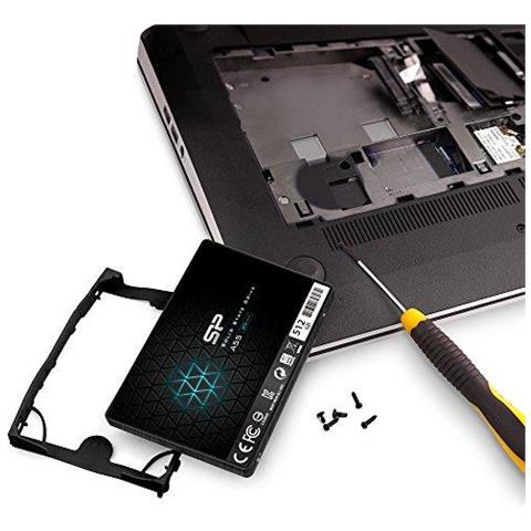 Sata Iii 7 Millimetri Silicon Power Ssd 512gb 3d Nand Slc A55 Cache Prestazioni Boost 25 Pollici (028) Internal Solid State Drive - Foto 4