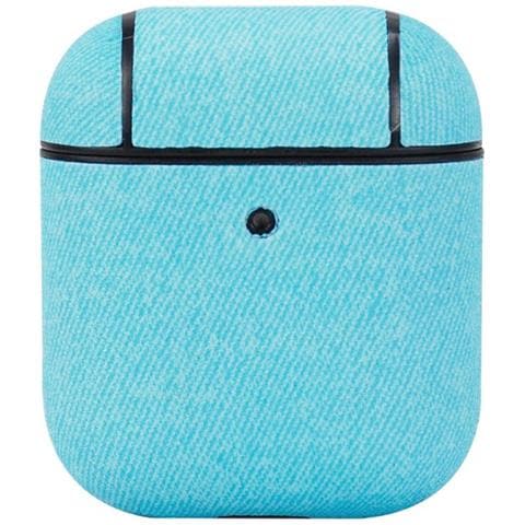 Air Box - Tasche Fr Kopfhhrer - Polycarbonat - Fabric Blue - Fr Apple Airpods (306847)  - Foto 1