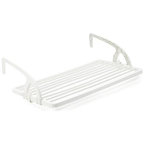 DMORA Stendibiancheria Da Balcone E Termosifone Made In Italy 99 X 75 X 27 Cm Color Bianco