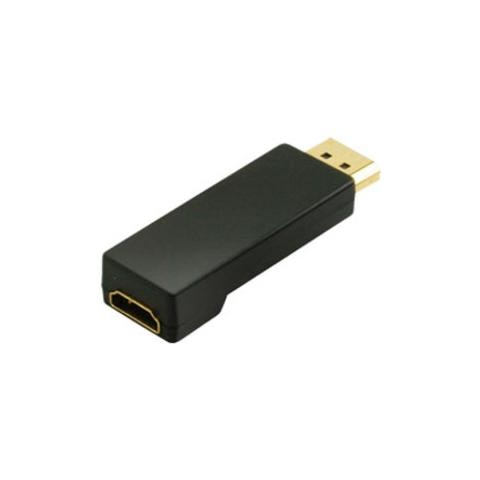 BS77403, DisplayPort, HDMI, Maschio / femmina, Nero, Oro - Foto 1