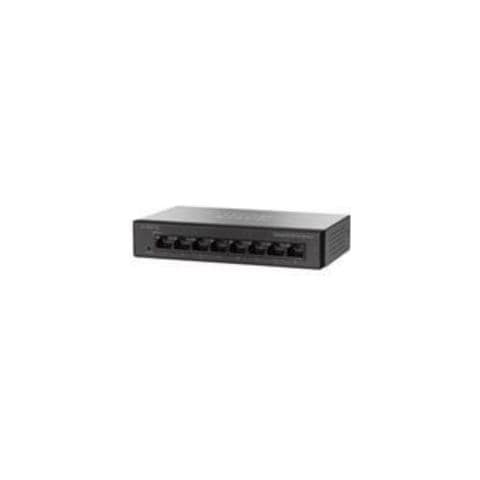 Cisco Small Business SF110D-08HP, No gestito, L2, Fast Ethernet (10/100) , 100BASE-TX, 10BASE-T, IEEE 802.3, IEEE 802.3af, IEEE 802.3az, IEEE 802.3u, IEEE 802.3x, Nero - Foto 1