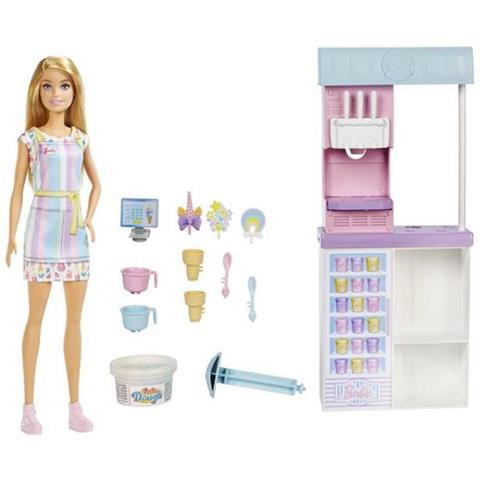 Playset Mattel Hcn46 Barbie La Gelateria - Foto 3