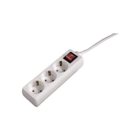 00108815 Protezione Da Sovraccarico 3 Presa (e) Ac 230 V 5 M Bianco - Foto 1