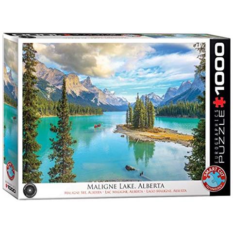 Maligne Lake Alberta Puzzle Da 1000 Pezzi (6000-5430) - Foto 1