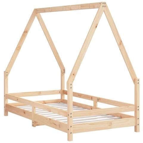 Giroletto Per Bambini 80x160 Cm In Legno Massello Di Pino - Foto 3