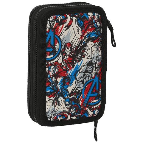 Astuccio Doppio The Avengers Forever Multicolore 12.5 X 19.5 X 4 Cm (28 Pezzi) - Foto 5