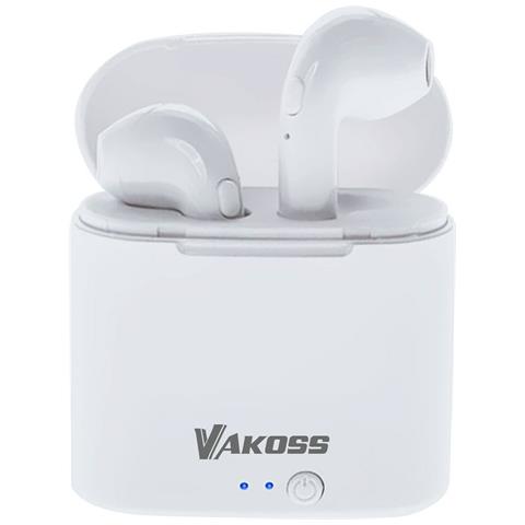 Auricolari In Ear Bluetooth Vakoss Sk-832bw Bianco Multicolore - Foto 1