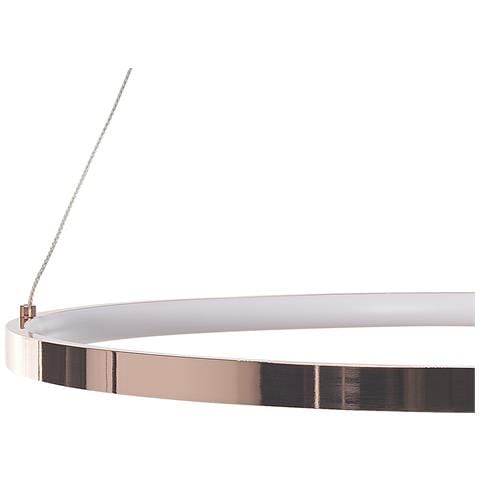 Lampadario A Led Jordan Metallo Oro Rosa - Foto 2
