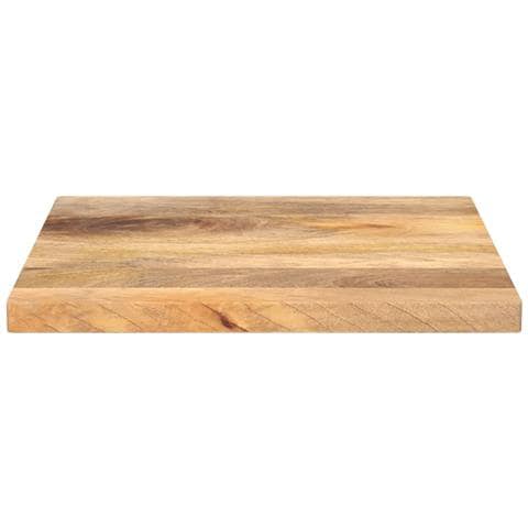 Piano Tavolo 60x60x2,5 Cm Quadrato Legno Massello Di Acacia - Foto 3