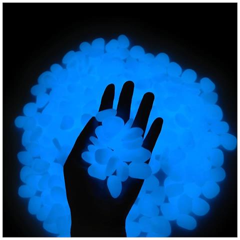 Ciottoli Luminosi Artificiali Da 300 Pezzi Blue - Foto 2